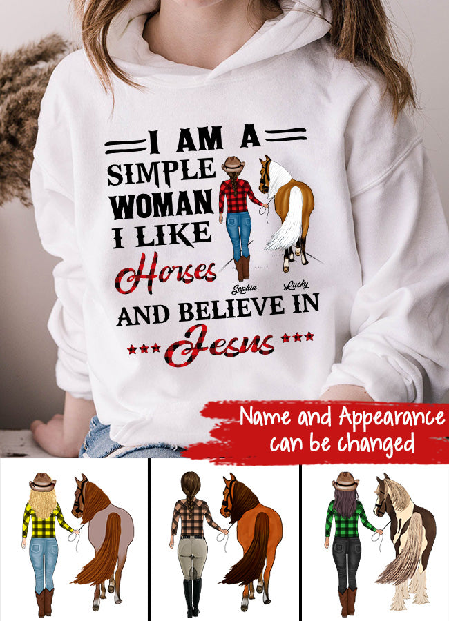 Personalized Horse Shirt, Horse Riding Shirts, Horse Rider Gift , Gifts For Horseback Riders , Horse Shirts For Women , Gifts For Horse Lovers