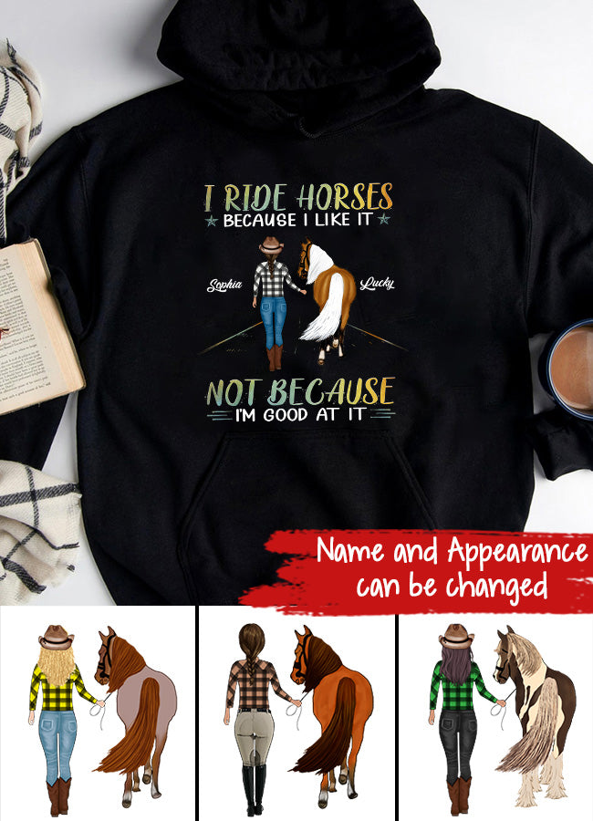 Personalized Horse Shirt, Horse Riding Shirts, Horse Rider Gift , Gifts For Horseback Riders , Horse Shirts For Women , Gifts For Horse Lovers