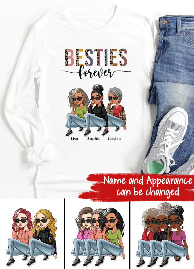 Personalized T Shirt, Sister Shirt, Gifts For Best Friends, Best Friend Shirts, Big Sister Shirt, Friend Shirt, Friends T Shirt Women