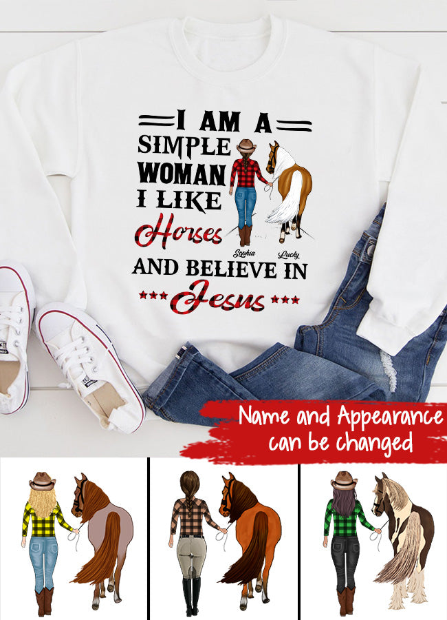 Personalized Horse Shirt, Horse Riding Shirts, Horse Rider Gift , Gifts For Horseback Riders , Horse Shirts For Women , Gifts For Horse Lovers