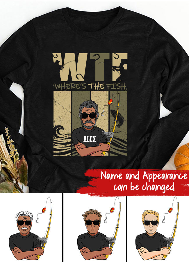 Custom Fishing Shirts, Fishing Shirt, Fishing Shirts For Men, Fishing Jersey Fishing Gifts For Dad  Fishing Gift