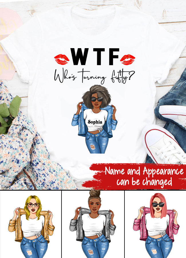 50th Birthday Shirts, Custom Birthday Shirts, Turning 50 Shirt, Gifts For Women Turning 50, 50 And Fabulous Shirt, 1972 Shirt, 50th Birthday Shirts For Her