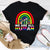 LGBT Shirts, Rainbow Pride Shirt, We Are All Human Pride Ally Rainbow LGBT Flag Gay Pride 1 T-Shirt