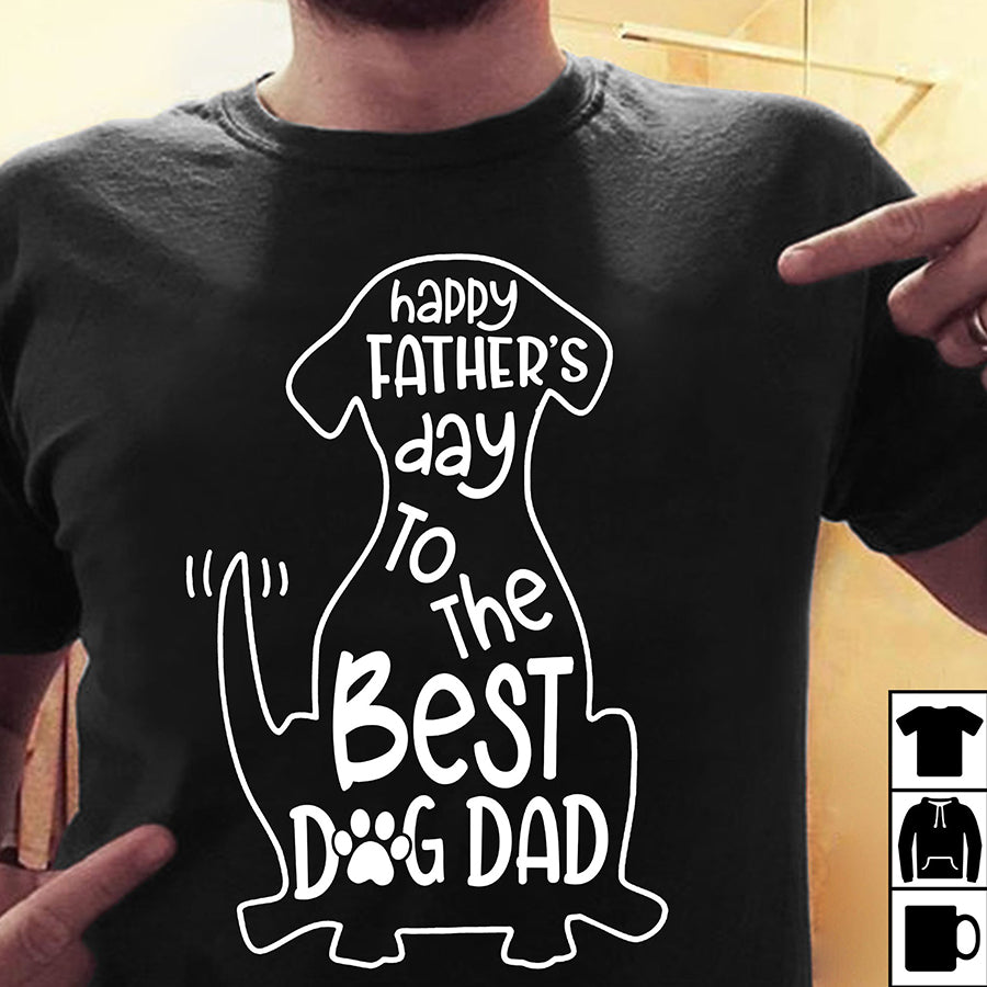 Father's Day T Shirts, Best Dog Dad, Fathers Day Shirts For Dad, Dog Dad Shirt, Happy Fathers Day Shirts, Father Present, Father Day Gift