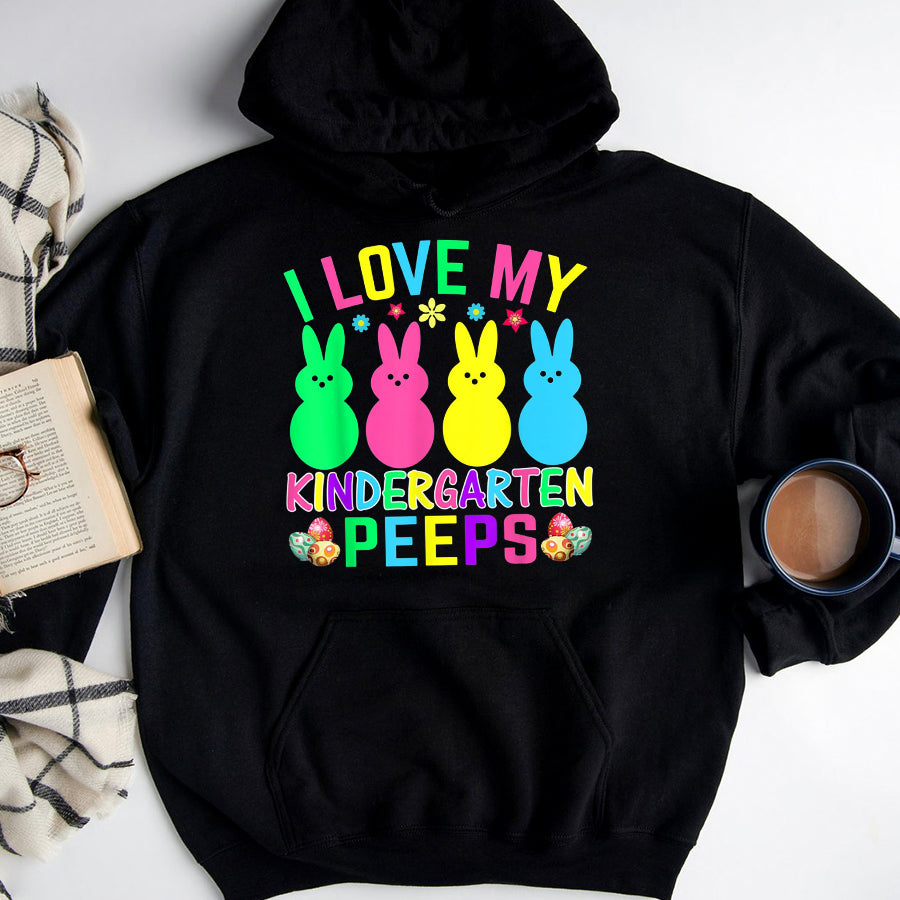 Easter Shirt Teaching My Favorite Peeps Easter Day Funny Teacher Presents T-Shirt Funny Easter Gift