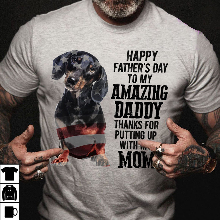 Father's Day T Shirts, Father's Day Gift Ideas From Wife, Best Dog Dad, Fathers Day Shirts For Dad, Dog Dad Shirt, Happy Fathers Day Shirts, Father Day Gift