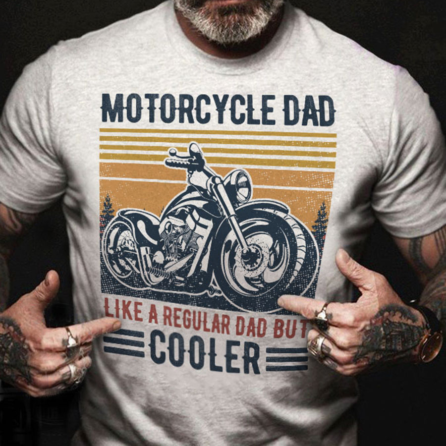 Father's Day T Shirts, Happy Father's Day Motorcycle, Motorcycle Dad Shirt, Fathers Day Shirts For Dad, Happy Fathers Day Shirts, Father Day Gift