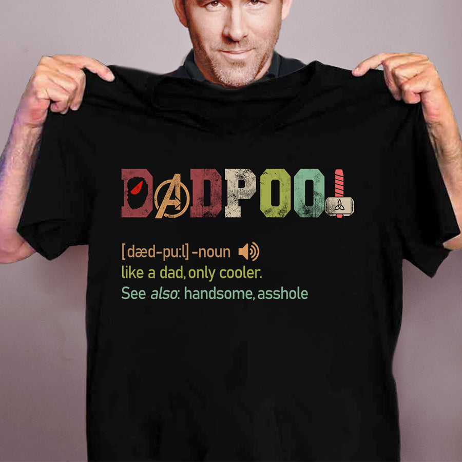 Father&#39;s Day T Shirts, Funny Dad Gift, Fathers Day Shirts For Dad, Dad Pool Shirt, Happy Fathers Day Shirts, Father Present, Father Day Gift