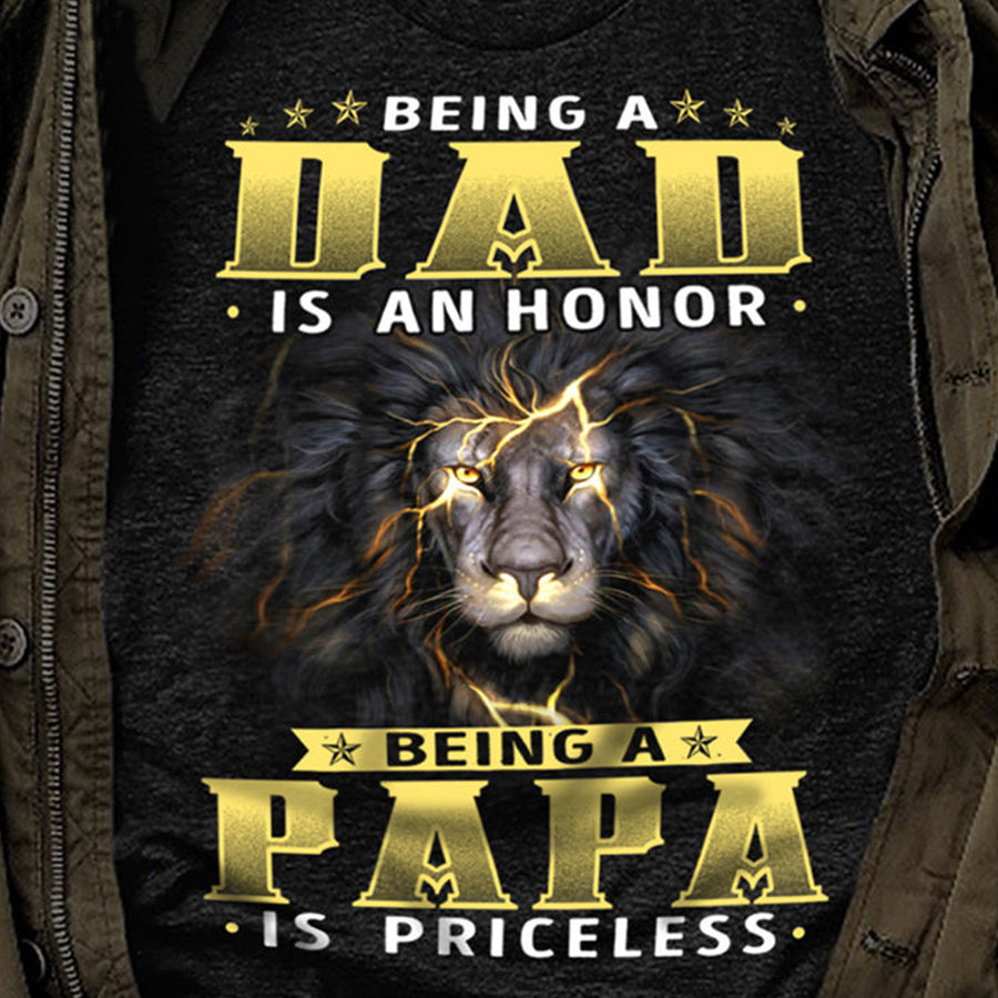 Father&#39;s Day T Shirts, Father&#39;s Day Gift Ideas For Dad, Daddy Shirt, PaPa Shirt, Fathers Day Shirts For Dad, Lion King Dad, Father Day Gift