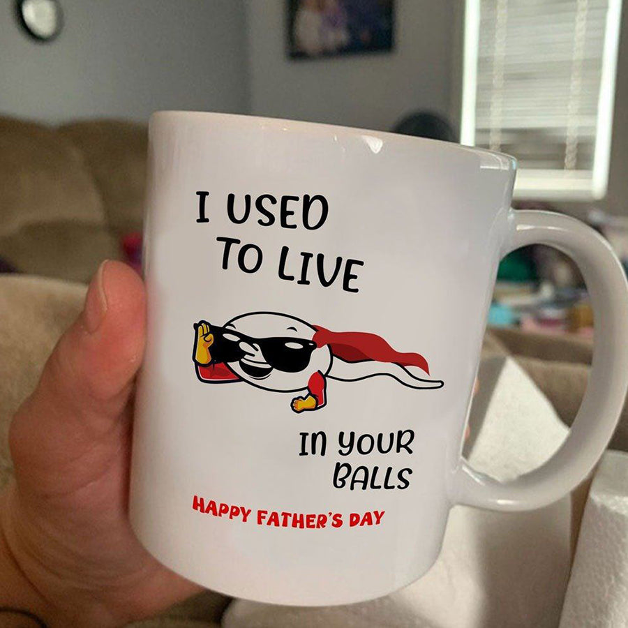Happy Father Day Mug, Father&#39;s Day Mug, Funny Dad Coffee Mugs, Super Dad Mug, Fathers Day Cup, Father Day Gift, Coffee Cups
