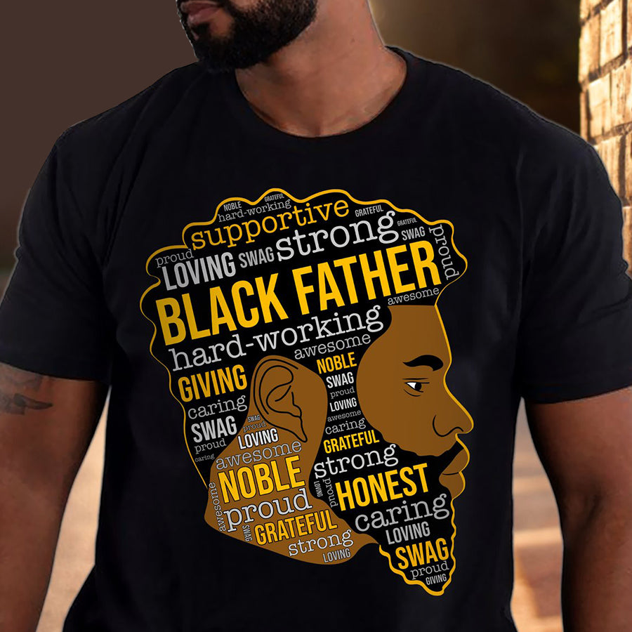 Black Fathers Day Shirts, Father's Day T Shirts, Father's Day Gift Ideas For Dad, Black Dad Shirt, Fathers Day Shirts For Dad, Happy Fathers Day Shirts, Father Day Gift