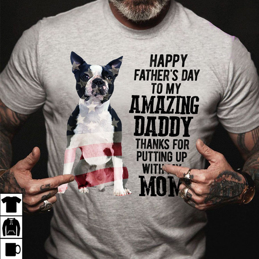 Father&#39;s Day T Shirts, Father&#39;s Day Gift Ideas From Wife, Best Dog Dad, Fathers Day Shirts For Dad, Dog Dad Shirt, Happy Fathers Day Shirts, Father Day Gift