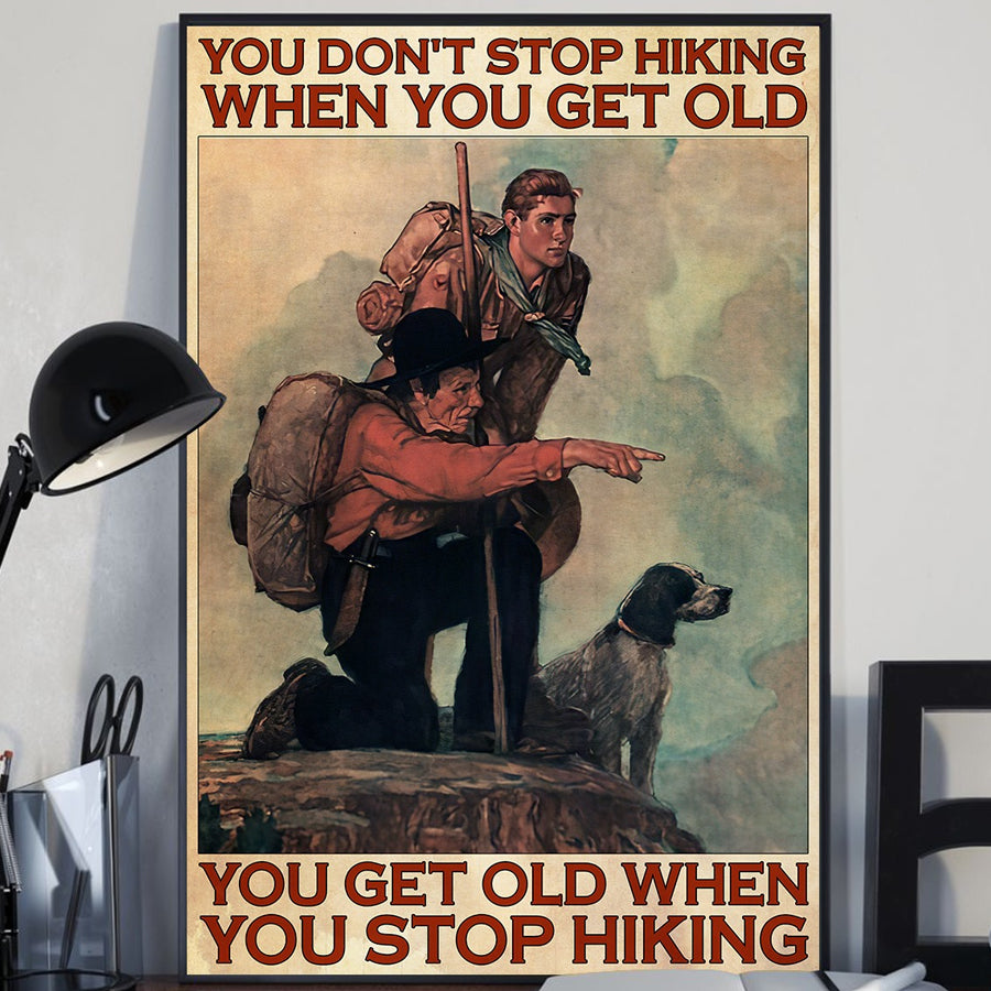 hiking poster