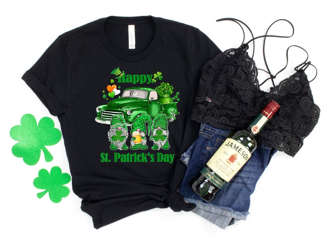 St Patrick’s Day Gnome Shirt, Shamrock Gnome Shirt, St Patrick’s Day Shirt