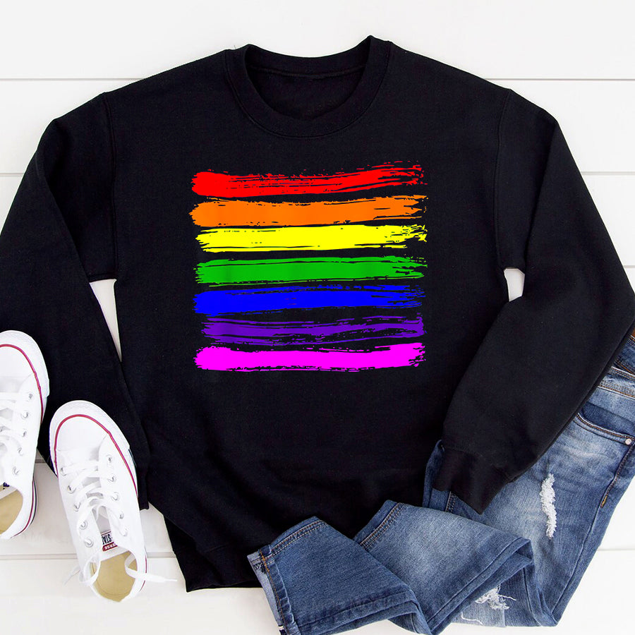LGBT Shirts, Rainbow Pride Shirt, LGBT Gay Pride Flag Shirt - Gay Pride 2022 T-Shirt