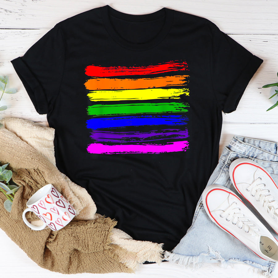 LGBT Shirts, Rainbow Pride Shirt, LGBT Gay Pride Flag Shirt - Gay Pride 2022 T-Shirt