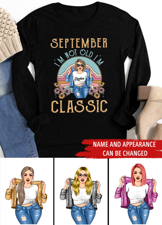 September Birthday Shirt, Custom Birthday Shirt, Queens are Born In September, September Birthday Shirts For Woman, September Birthday Gifts