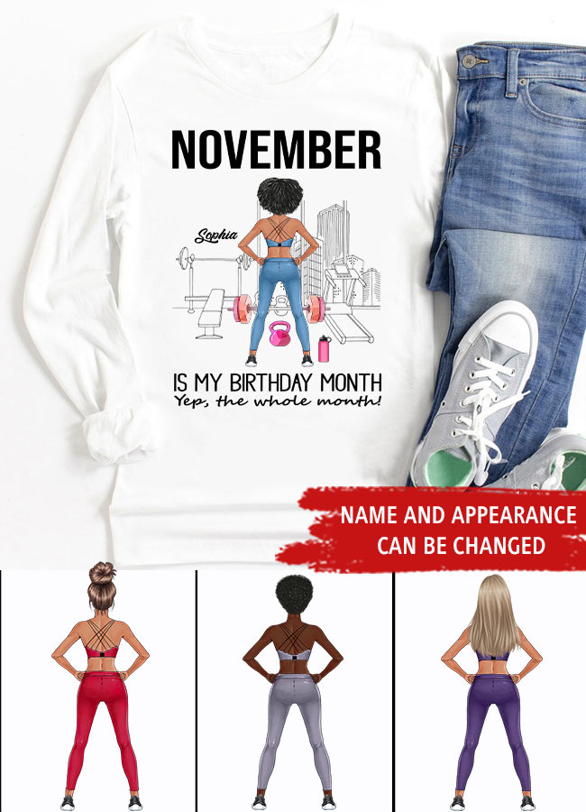 November Birthday Shirt, Custom Birthday Shirt, Queens are Born In November , November  Birthday Shirts For Woman, November Birthday Gifts