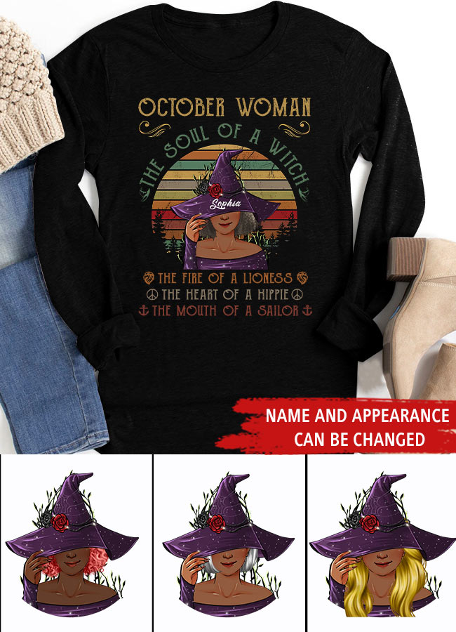 October Birthday Shirt, Custom Birthday Shirt, Queens Born In October, October Birthday Shirts For Woman, October Birthday Gifts