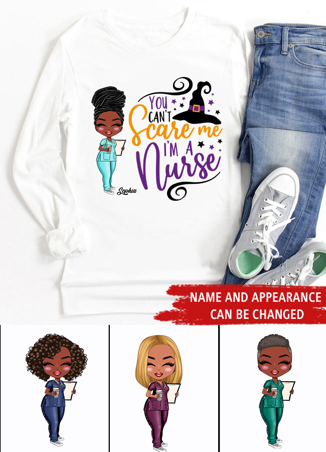 Nurse Life Nutrition Facts - Personalized T Shirt - Gift For Doctor &amp; Nurse - Glitter Leopard Design