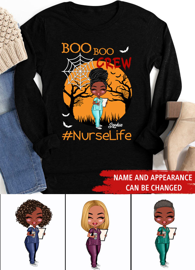 Nurse Life Nutrition Facts - Personalized T Shirt - Gift For Doctor &amp; Nurse - Glitter Leopard Design