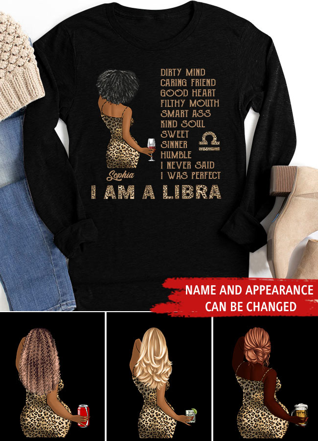 Custom Birthday Shirt, Libra Zodiac t shirt, Libra Birthday shirt, Libra t shirts for ladies, Libra queen t shirt, Libra Queen Birthday shirt