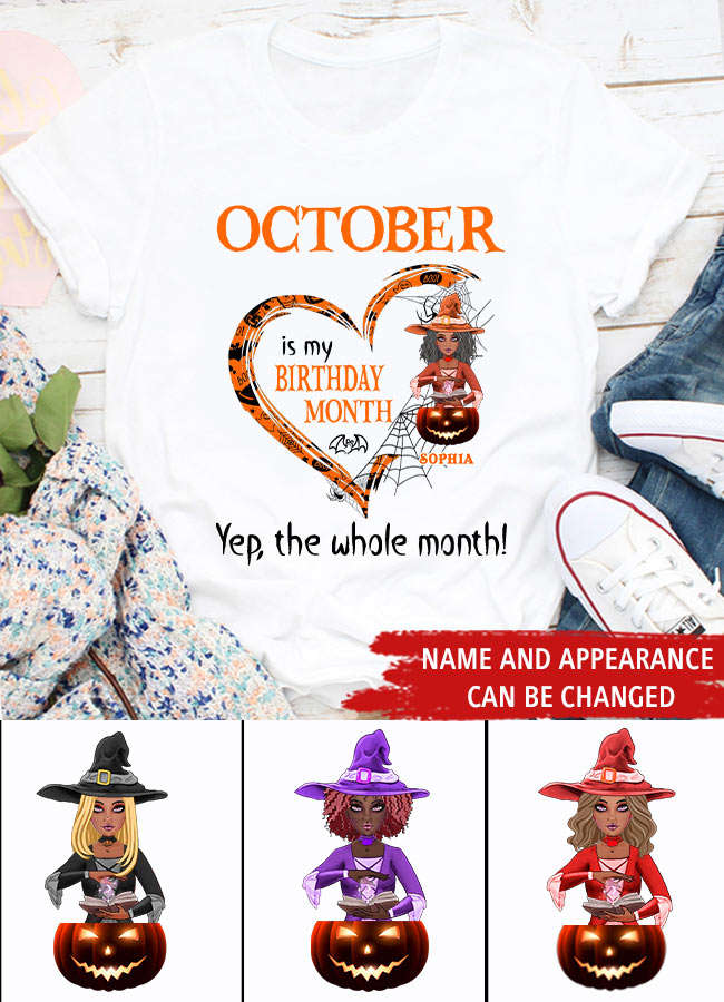 October Birthday Shirt, Custom Birthday Shirt, Queens are Born In October, October Birthday Shirts For Woman, October Birthday Gifts