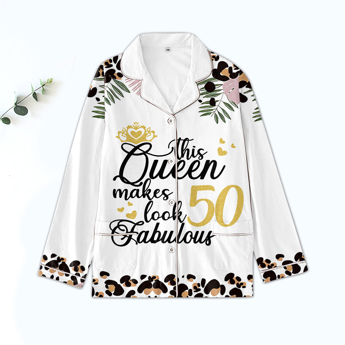 50th Birthday Gifts Ideas 50th Birthday Shirt For Her Back In 1973 Turning 50 Birthday Pajamas 50th Birthday Women&#39;s Pajamas Set For Woman