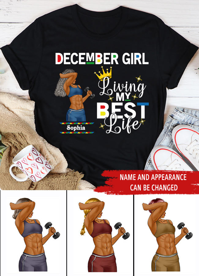 December Birthday Shirt, Custom Birthday Shirt, Queens Are Born In December, December Birthday Shirts For Woman, December Birthday Gifts