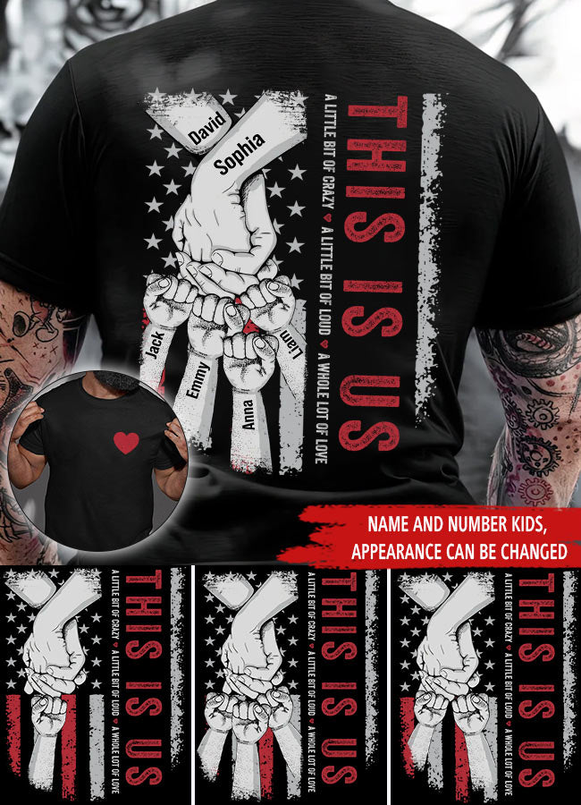 Personalized Fathers Day Shirts, Black Fathers Day Shirts, Father&#39;s Day T Shirts, Father&#39;s Day Gift Ideas For Dad, Father Day Gift