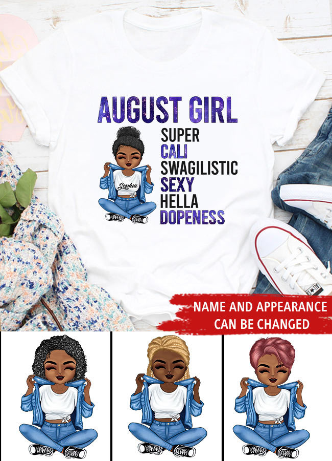 August Birthday Shirt, Custom Birthday Shirt, Queens are Born In August, August Birthday Shirts For Woman, August Birthday Gifts