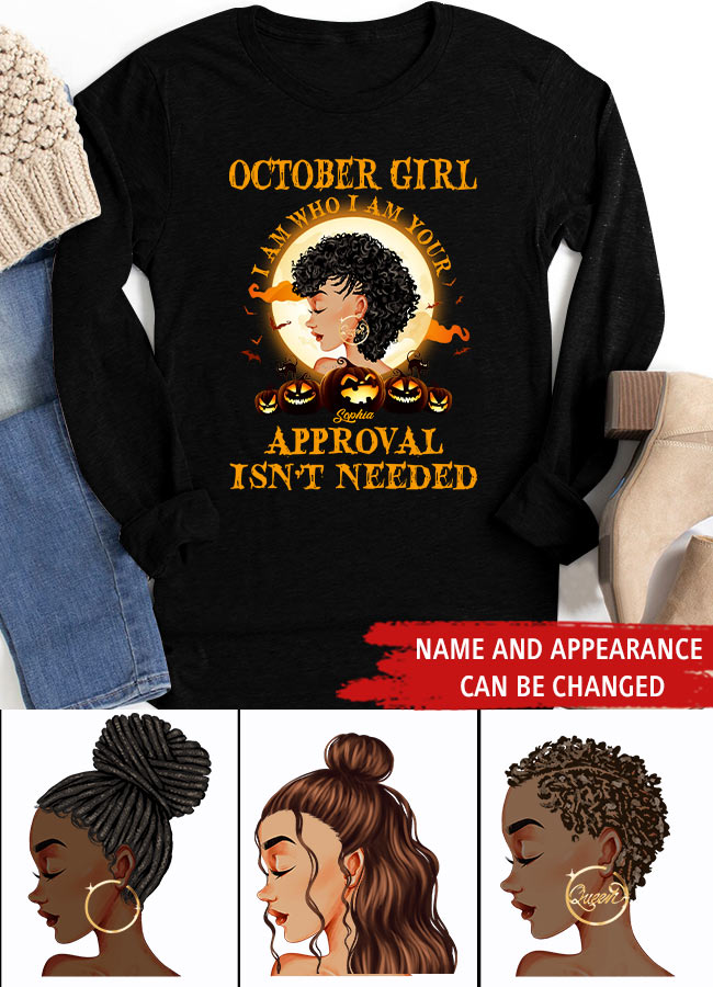 October Birthday Shirt, Custom Birthday Shirt, Queens Are Born In October, October Birthday Shirts For Woman, October Birthday Gifts, Personalized Halloween, Custom Halloween Shirts, Personalized Halloween Gifts