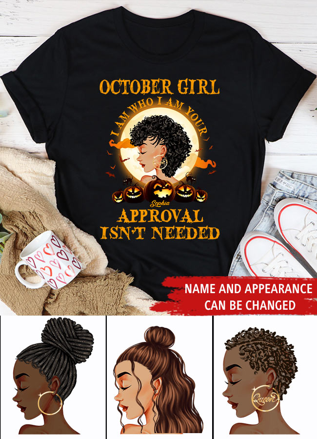 October Birthday Shirt, Custom Birthday Shirt, Queens Are Born In October, October Birthday Shirts For Woman, October Birthday Gifts, Personalized Halloween, Custom Halloween Shirts, Personalized Halloween Gifts