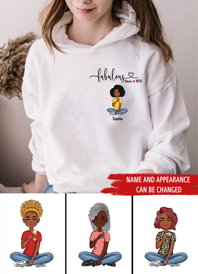 50th Birthday Shirts For Her, Personalised 50th Birthday Gifts, 1973 T Shirt, 50 And Fabulous Shirt, 50th Birthday Shirt Ideas