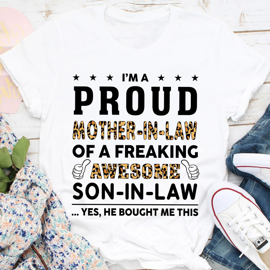 Mother In Law Shirt, Mothers Day Shirt, Mother‘s Day Gifts For Mother In Law, Awesome Mother In Law T Shirt, First Mothers Day Gift, Mother Day Gift