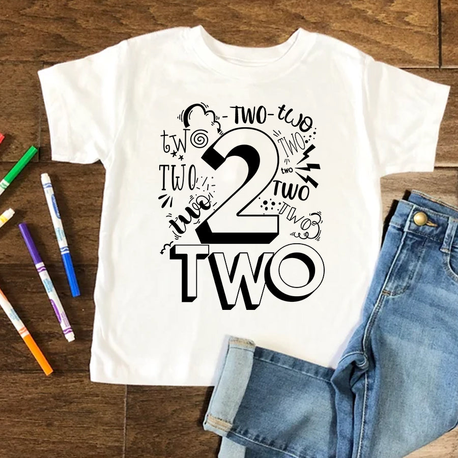 Second Birthday Shirt, 2nd Birthday Shirt, Birthday Shirt, Two Birthday Shirt, 2nd Birthday T Shirt, Baby Shirt