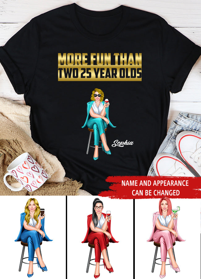 Fiffty Shirt I&#39;m 50 - Vintage 1972 Shirt, 50th Birthday Unique Gifts For Woman, 50th Birthday Ideas, Turning 50 Years Old Cotton Shirt