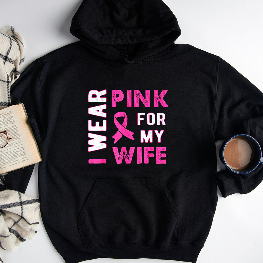 Breast Cancer Awareness Shirts I Wear Pink for My Wife Breast Cancer Awareness T Shirt
