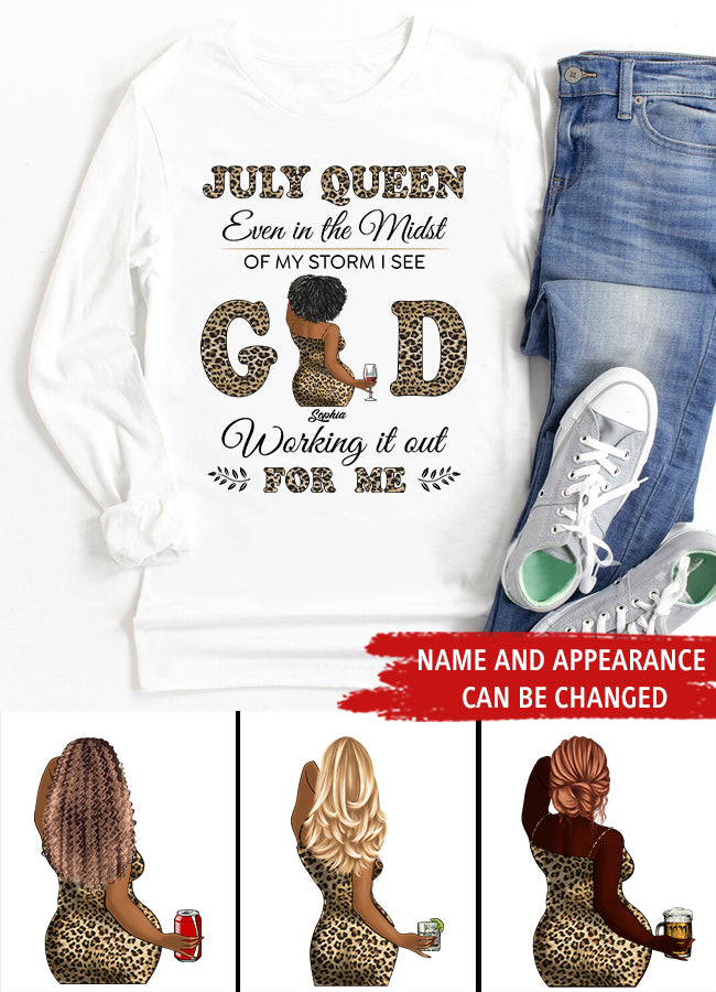 July Birthday Shirt, Custom Birthday Shirt, Queens Born In July, July Birthday Gifts, July Shirts For Woman