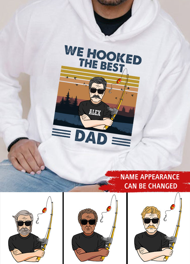 Personalized Fathers Day Shirts, Father‘s Day T Shirts, Fathers Day Fishing Shirt, Fathers Day Shirts For Dad, Happy Fathers Day Shirts, Father Day Gift