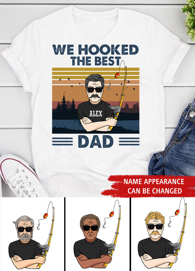Personalized Fathers Day Shirts, Father‘s Day T Shirts, Fathers Day Fishing Shirt, Fathers Day Shirts For Dad, Happy Fathers Day Shirts, Father Day Gift