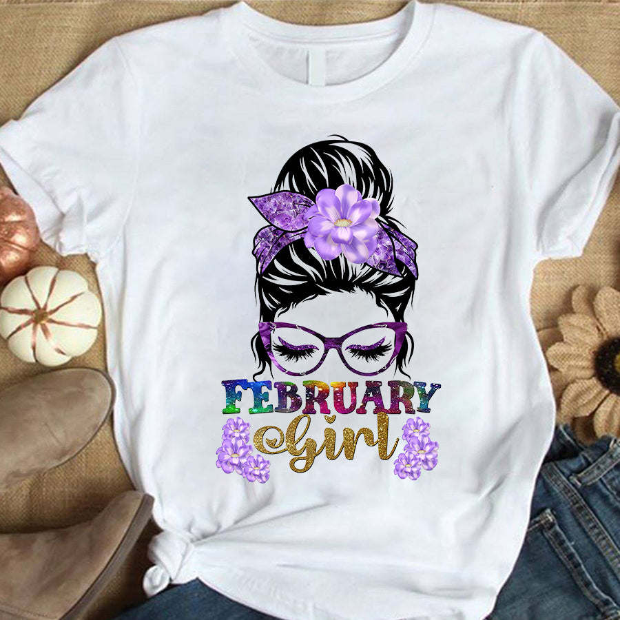 February Birthday Shirt, Birthday Shirt, Queens Born In February, February Birthday Gifts, February Shirts For Woman