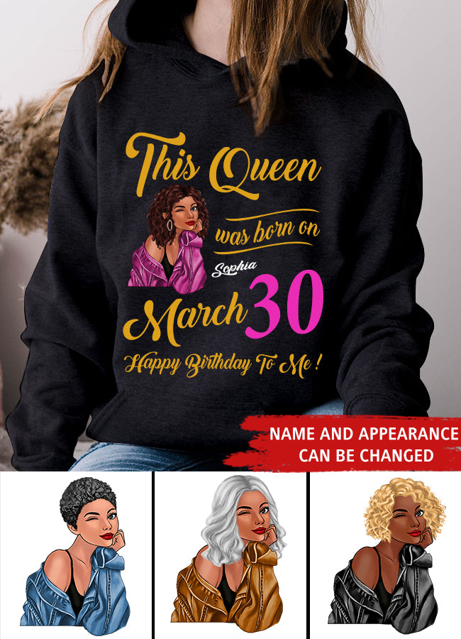 March Birthday Shirt, Custom Birthday Shirt, Queens Born In March, March Birthday Gifts, March shirts for Woman