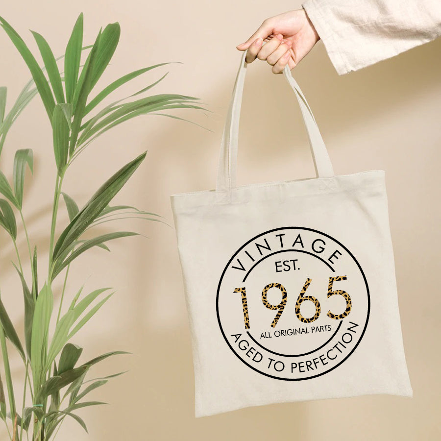 57th Birthday, Fabulous Since 1965 Turning 57 Birthday, Gifts For Women Turning 57, 57 And Fabulous Tote Bag - Birthday Gift For Her, Girl, Woman