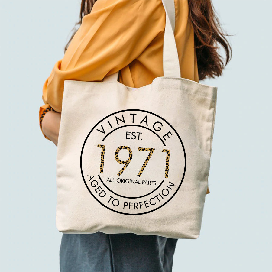 51st Birthday, Fabulous Since 1971 Turning 51 Birthday, Gifts For Women Turning 51, 51 And Fabulous Tote Bag - Birthday Gift For Her, Girl, Woman