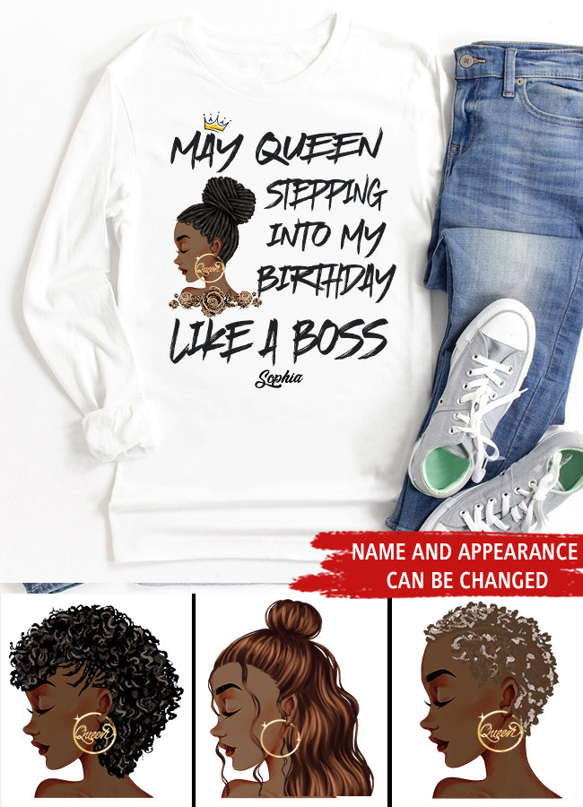 May Birthday Shirt, Custom Birthday Shirt, Queens Born In May, May Birthday Gifts, May Shirts For Woman