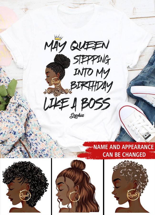 May Birthday Shirt, Custom Birthday Shirt, Queens Born In May, May Birthday Gifts, May Shirts For Woman