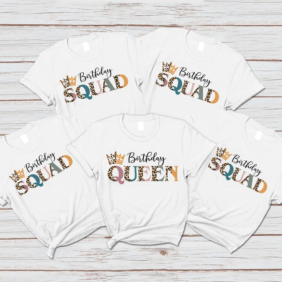 Birthday Squad Shirt, Birthday Squad Shirts For Friends, Birthday Queen Shirt, Birthday Squad Shirts For Family, Birthday Squad