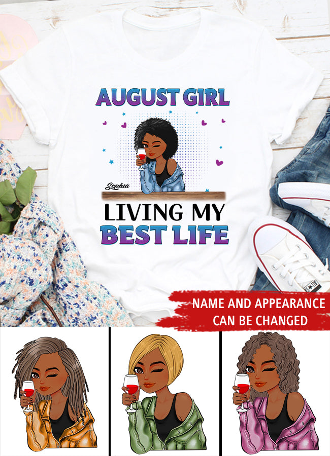 August Birthday Shirt, Custom Birthday Shirt, Queens are Born In August, August Birthday Shirts For Woman, August Birthday Gifts