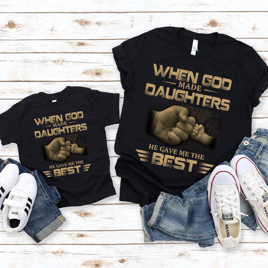 Dad Daughter Shirts, Matching Outfits For Dad and Daughter, Father‘s Day Tee Shirts, Dad And Daughter Shirt, Father Daughter Shirts, Funny Fathers Day Shirts, Father Day Gift